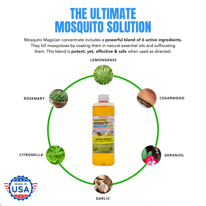 Mosquito Killer & Repellent Concentrate - 1 Pint