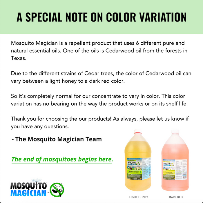 Mosquito Killer & Repellent Concentrate - 1 Gallon