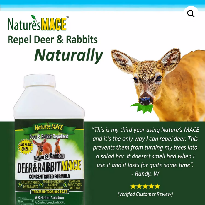 Deer & Rabbit Repellent Formula - 1 Gallon
