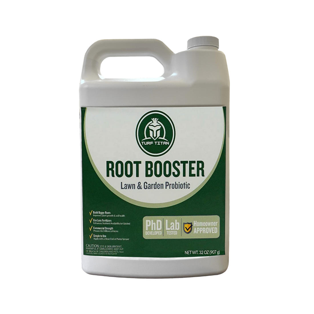 Root Booster - Microbe Based Lawn &amp; Garden Probiotic – 1 Gallon Size