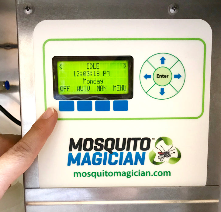 Automated Mosquito Killing and Fertilizing Machine - Stainless Steel